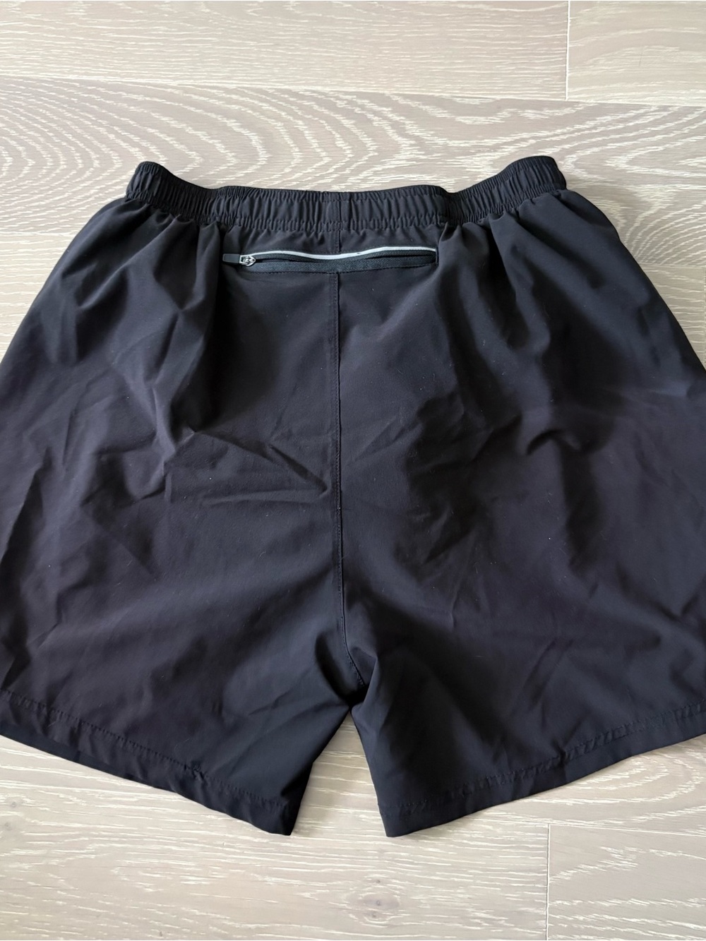 Men's Black Athletic Shorts - Lined - Picture 9 of 11